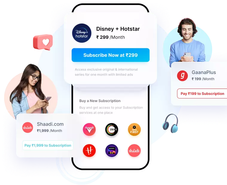 Paytm Subscriptions dashboard showing automated recurring payments